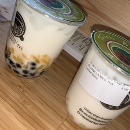 Coconut Milk Tea and vanilla milk tea Coconut Milk Tea and vanilla milk tea