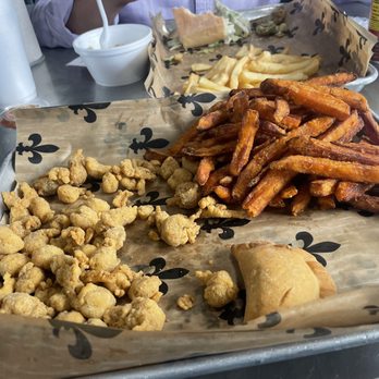 Kenney Seafood - Fried Crawfish Tail, Sweet Potato Fries - Seafood Markets Near Me - Slidell, Louisiana