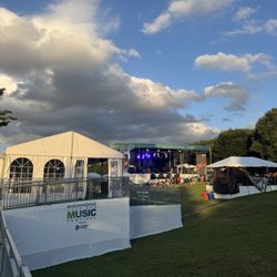 Richmond Jazz Festival At Maymont - Tent and stage
