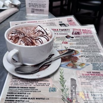 Hash House A Go Go - Old School Hot Chocolate - Breakfast & Brunch Near Me - Las Vegas, Nevada