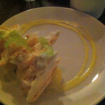 PiDGiN - Marzipan dessert. Yes, that's celery... just go with it. - Japanese Near Me - Vancouver, British Columbia