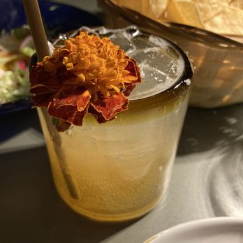 Domingo - No Esta Borracho -- Lemon Juice, Strawberry Basil Jarabe, Topo Chico - Cocktail Bars Near Me - San Antonio, Texas
