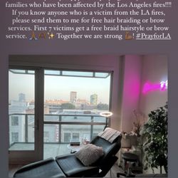 Glamoureyes By Zippy - Families affected by fires, feel free to get a free brow service.