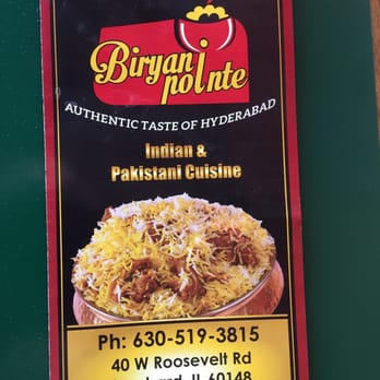 Biryani Pointe - Indian Near Me - Lombard, Illinois