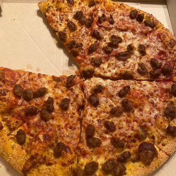 Hungry Howie's Pizza - Double Sausage pizza - Pizza Near Me - Linden, Michigan