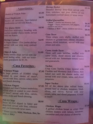 Menu photo 8 Sunrise Casablanca Las Vegas, NV Menu photo 8 Sunrise Casablanca Las Vegas, NV
