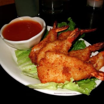 The Triple Door - Panko prawns served with a hot + sour dip. - Asian Fusion Near Me - Seattle, Washington The Triple Door - Panko prawns served with a hot + sour dip. - Asian Fusion Near Me - Seattle, Washington