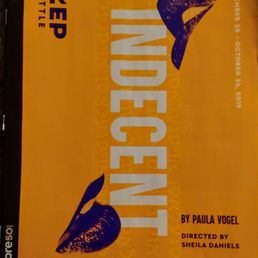 "Indecent" - fantastic show "Indecent" - fantastic show