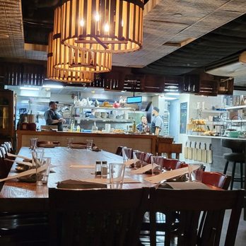 Green Pig Bistro - A view to the kitchen - New American Near Me - Arlington, Virginia