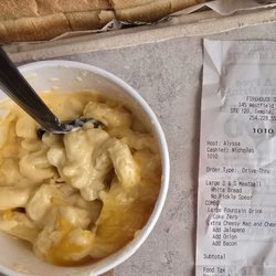Firehouse Subs Temple Crossroads - Mac and cheese with no onions, no bacon and no jalapeños.