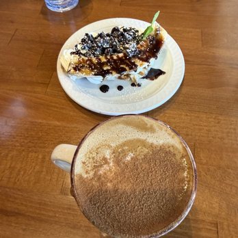 Bespoke All Day Cafe - Chocolate Banana croffle - Breakfast & Brunch Near Me - Las Vegas, Nevada