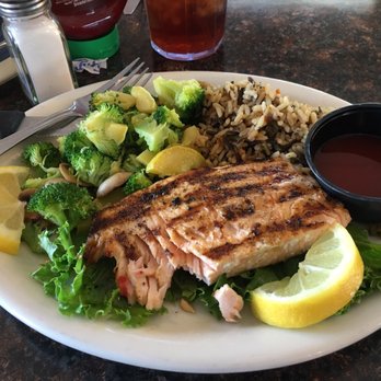 Homestead Steak House - Salmon dinner - Steakhouses Near Me - Blanding, Utah
