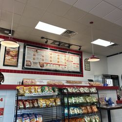 Firehouse Subs - Menu board and chip rack.