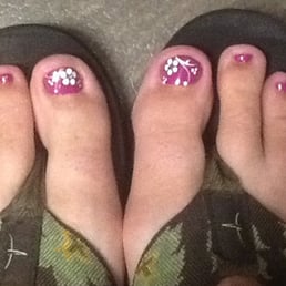 cute toes from Happy Nails!