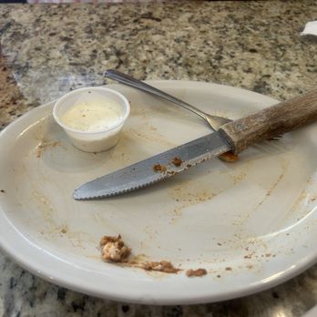 Sidewalk Cafe - Cajun Pork Chops - Cafes Near Me - Denton, Texas
