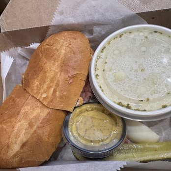 Old German Deli - Roast Beef (side of potato soup) - German Near Me - Big Bear Lake, California Old German Deli - Roast Beef (side of potato soup) - German Near Me - Big Bear Lake, California