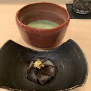 Photo of Urasawa - Beverly Hills, CA, United States. This was my favorite (black sesame ice cream with truffle on top)