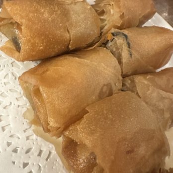 606 - Crispy Veggie Eggrolls - Hong Kong Style Cafe Near Me - San Francisco, California