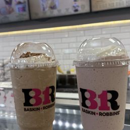 One cappy and one chocolate blast One cappy and one chocolate blast