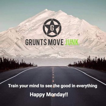 Grunts Move Junk & Moving - Happy Monday :) - Movers Near Me - Worcester, Massachusetts Grunts Move Junk & Moving - Happy Monday :) - Movers Near Me - Worcester, Massachusetts
