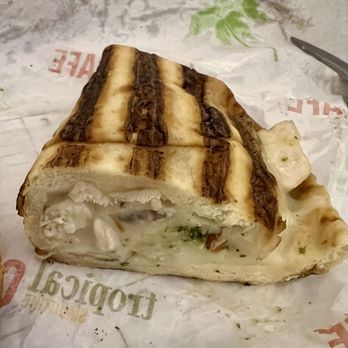 Tropical Smoothie Cafe - 4/14/26 Chicken Pesto Flatbread - Sandwiches Near Me - Alexandria, Virginia Tropical Smoothie Cafe - 4/14/26 Chicken Pesto Flatbread - Sandwiches Near Me - Alexandria, Virginia