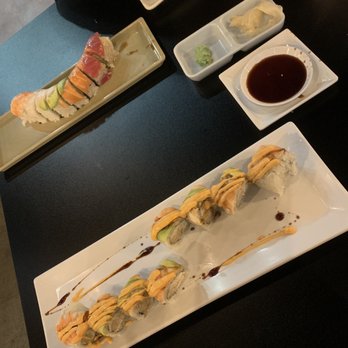Itto Sushi - The Rainbow roll and The Titanic. - Sushi Bars Near Me - Orem, Utah