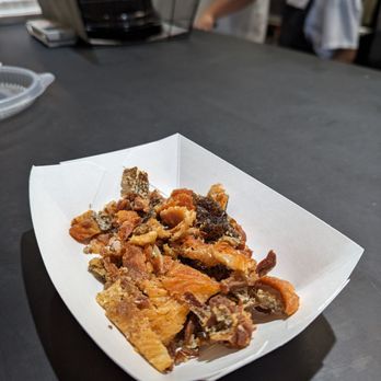 Aloha Cones - Fried salmon skin - Sushi Bars Near Me - Honolulu, Hawaii Aloha Cones - Fried salmon skin - Sushi Bars Near Me - Honolulu, Hawaii
