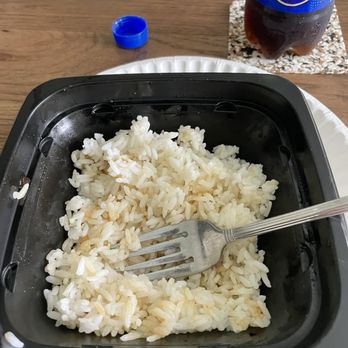 Panda Express - Rice left after eating chicken with rice. - Chinese Near Me - Jacksonville, North Carolina