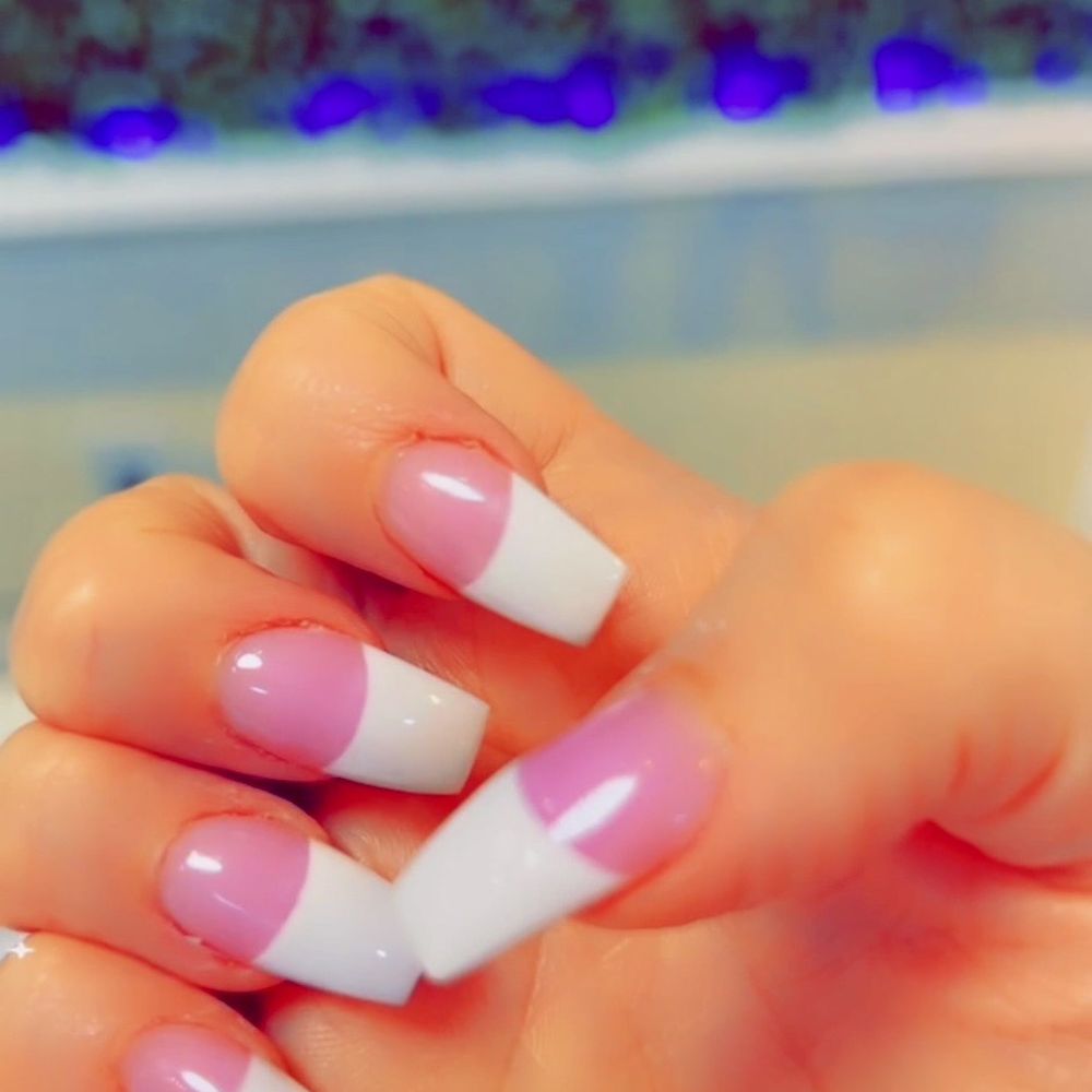 Mi Nail Bar - Love my Nails #pinkandwhite - Nail Salons Near Me - Coral Gables, Florida Mi Nail Bar - Love my Nails #pinkandwhite - Nail Salons Near Me - Coral Gables, Florida