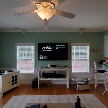 Smart Haven - Relocated TV and hid all wires in wall. - Home Theatre Installation Near Me Smart Haven - Relocated TV and hid all wires in wall. - Home Theatre Installation Near Me