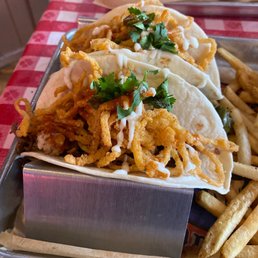 1) Brisket Taco