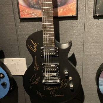 The Foundry - Guitar autographed by Breaking Benjamin - Bars Near Me - Salem, Ohio