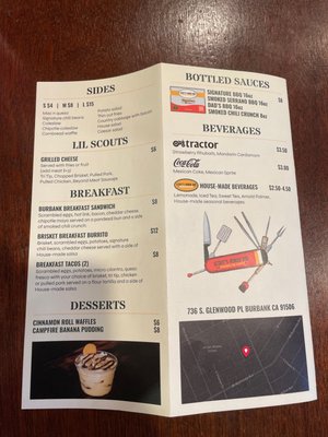 Menu photo 4 Scout's Honor BBQ Burbank, CA Menu photo 4 Scout's Honor BBQ Burbank, CA