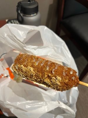 Two Hands Corn Dogs KATY by null