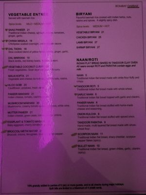 Menu photo 7 Bombay Darbar Miami, FL Menu photo 7 Bombay Darbar Miami, FL