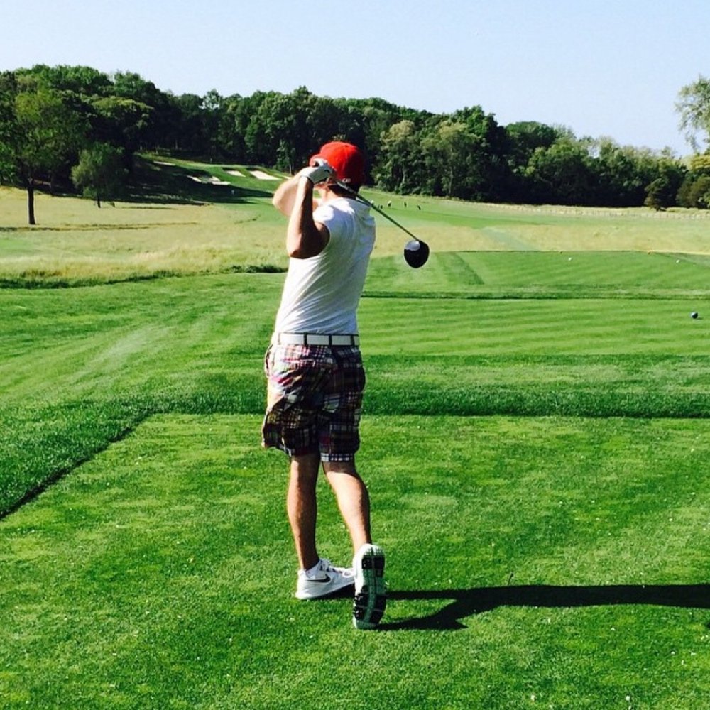 Bethpage Black Course - Teeing off on 15 - Golf Near Me - Farmingdale, New York