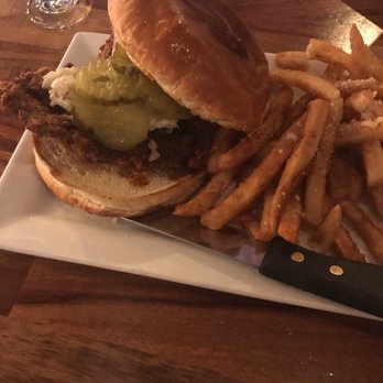 More Brewing - Nashville hot chicken sandwich - Brewpubs Near Me - Villa Park, Illinois More Brewing - Nashville hot chicken sandwich - Brewpubs Near Me - Villa Park, Illinois