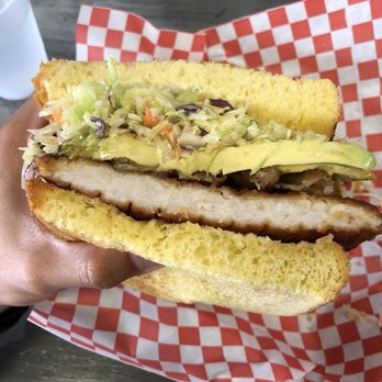Mr Katsu - Bacon avocado Katsu burger - Sandwiches Near Me - Fullerton, California