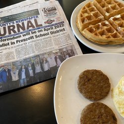 Sawyer Joe's - #2 with a waffle side.