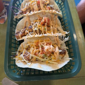 Sudi's Caribbean Bar & Grille - Blackened shrimp tacos - New American Near Me - St. Thomas, Virgin Islands Sudi's Caribbean Bar & Grille - Blackened shrimp tacos - New American Near Me - St. Thomas, Virgin Islands