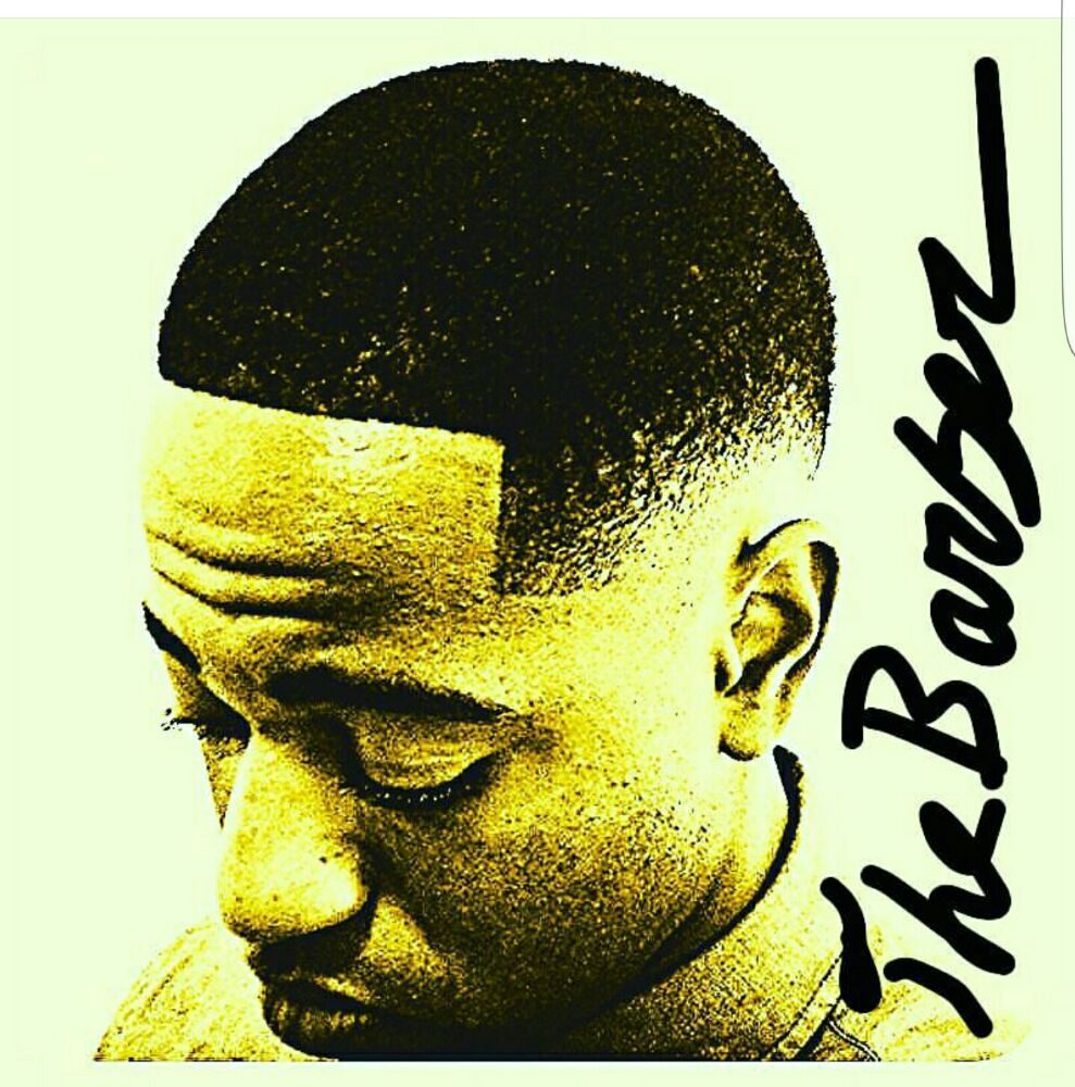 KJ The Barber Logo