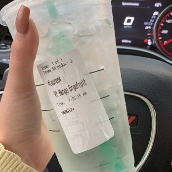 Starbucks - Mango Dragonfruit Refresher - Coffee & Tea Near Me - Novi, Michigan