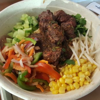 Legacy Hall - Tenderloin rice bowl - Food Court Near Me - Plano, Texas