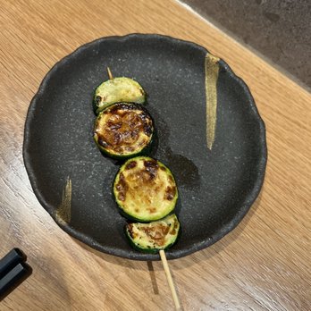 Yakitori Totto - Zucchini side dish, three bucks. - Japanese Near Me - Somerville, Massachusetts