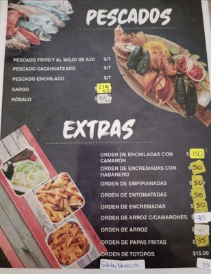 Menu photo 4 Restaurant de Mariscos Santa Km 100, VER Menu photo 4 Restaurant de Mariscos Santa Km 100, VER