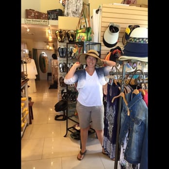 Coronado Ferry Landing - Jan Found Herself a Cool Hat for a Hot Day. - Shopping Centers Near Me - Coronado, California