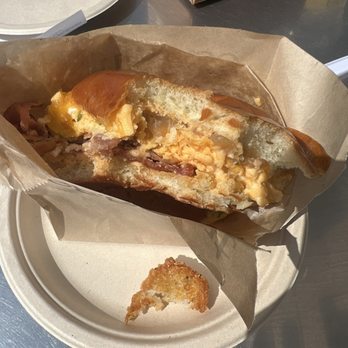 Eggslut - Fairfax, Truffle Hashbrown - Breakfast & Brunch Near Me - Los Angeles, California Eggslut - Fairfax, Truffle Hashbrown - Breakfast & Brunch Near Me - Los Angeles, California