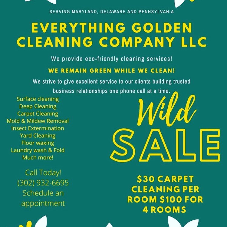 EVERYTHING GOLDEN CLEANING COMPANY North East, Maryland Home