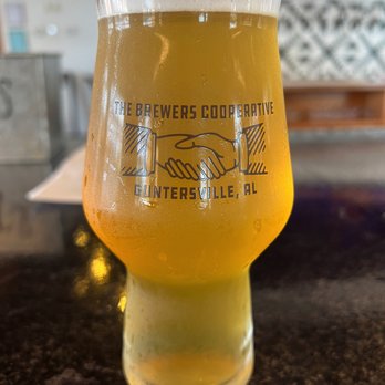 brewers cooperative - A rather handsome glass and fantastic beer! - Brewpubs Near Me - Guntersville, Alabama