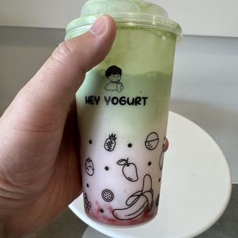 Hey Yogurt - Strawberry Matcha Yogurt - Juice Bars & Smoothies Near Me - Carrollton, Texas Hey Yogurt - Strawberry Matcha Yogurt - Juice Bars & Smoothies Near Me - Carrollton, Texas